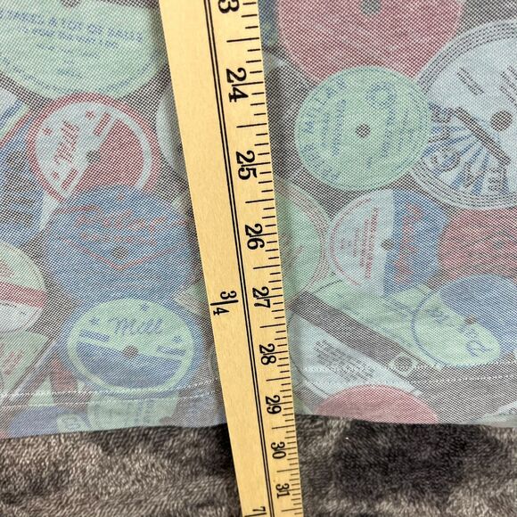 Peter Millar Crown Crafted Tailored Fit Ace Disc Pique Golf Polo Men's XL AOP - Picture 6 of 10